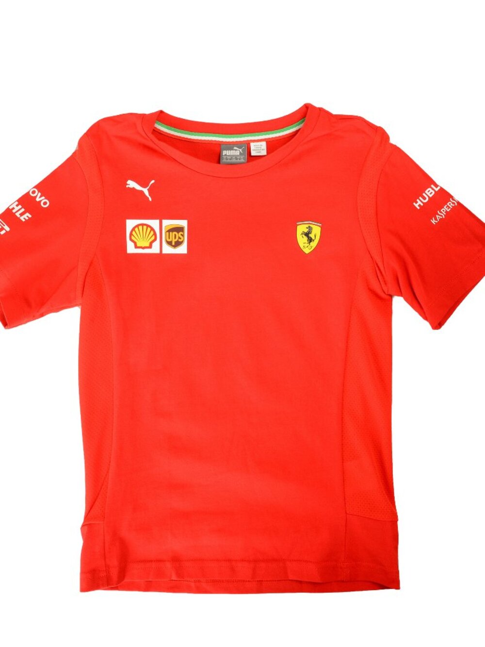 Scuderia Ferrari & Puma "SF Team Tee" Red SS T-Shirt Sz 7/8 Years